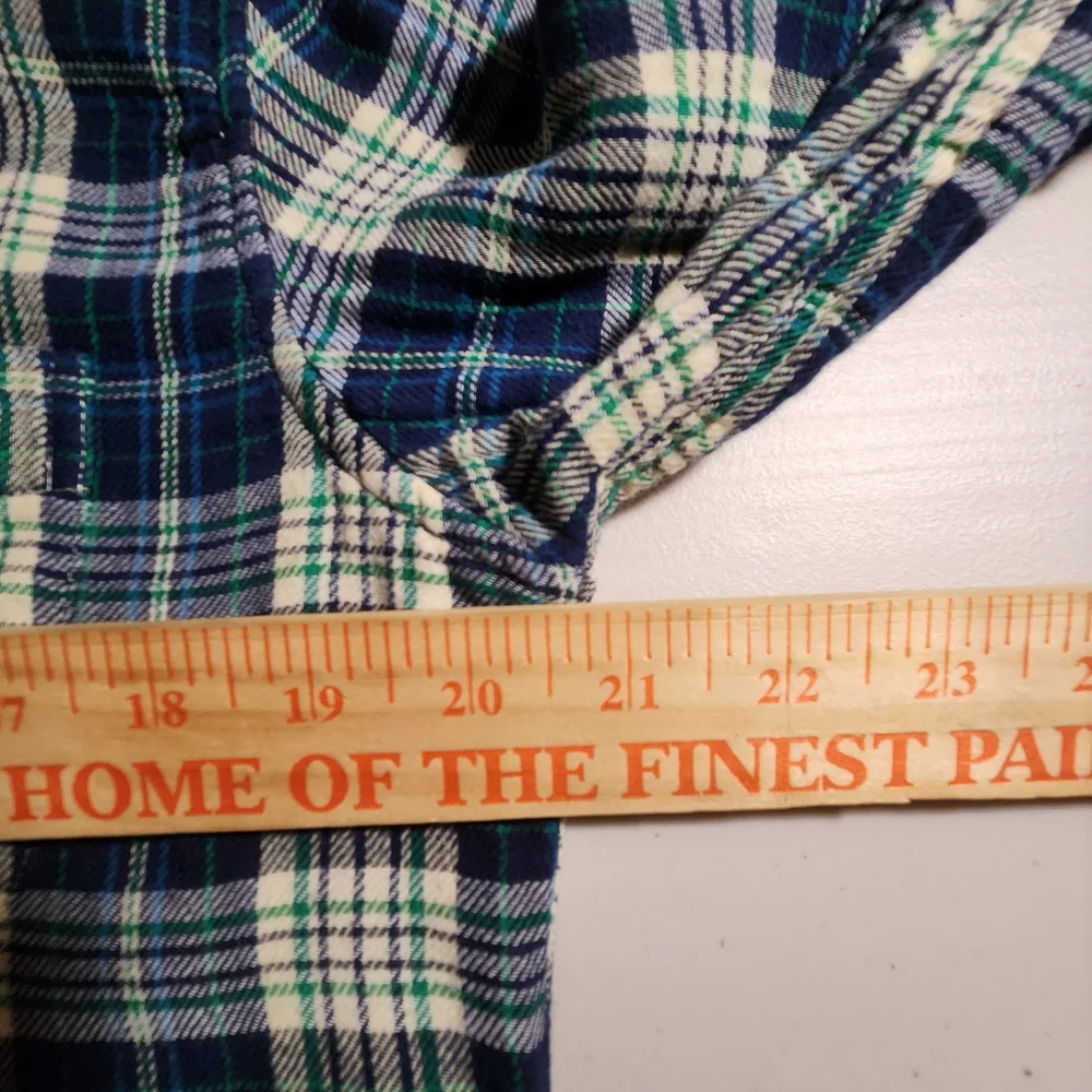 J. Crew Men's Double Weave Fabric Plaid Button-Down Shirt Size L Slim Fit Casual